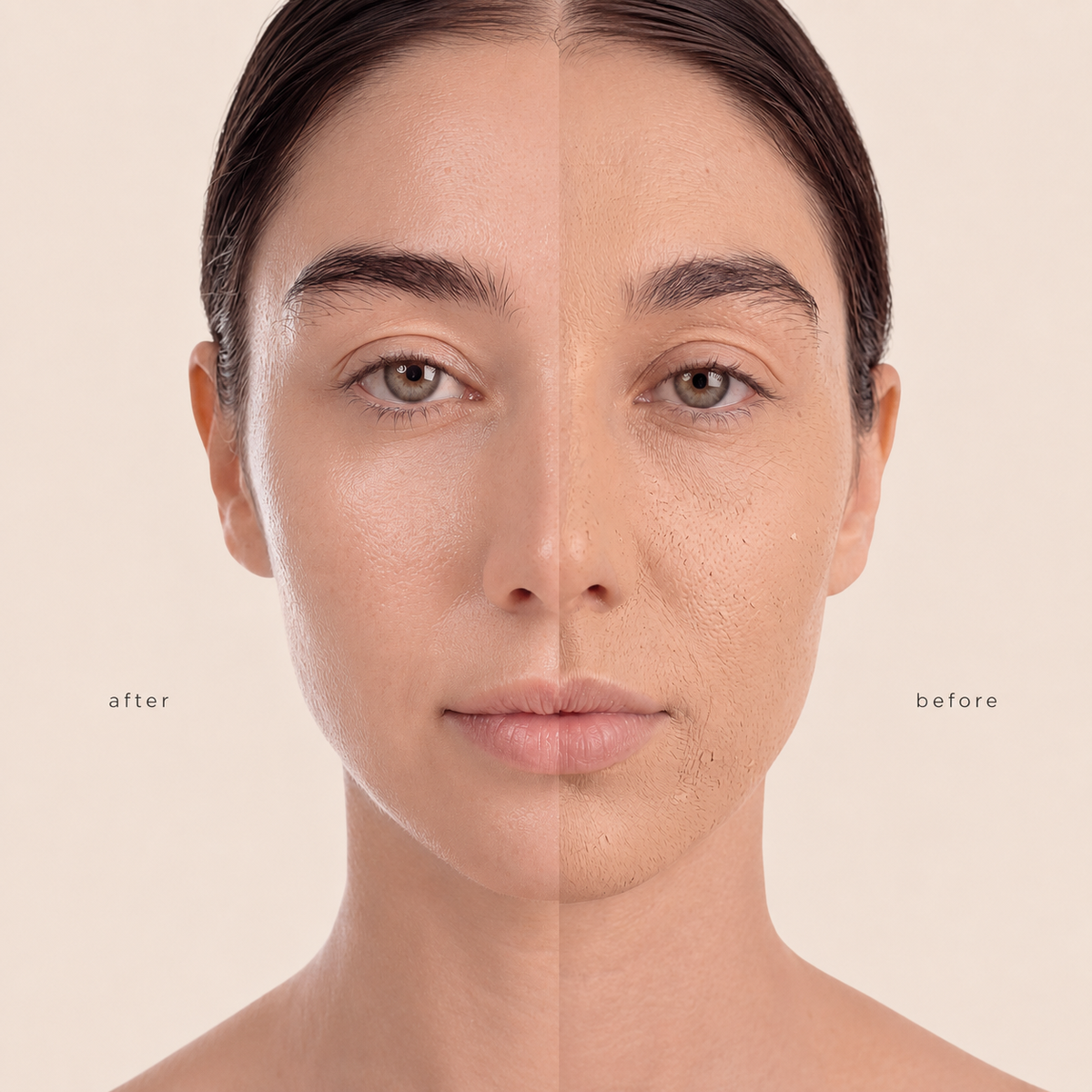 Removing makeup with the MUSE foam