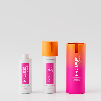 Refill system of the MUSE eye cream